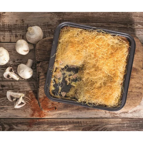 Ζαμπονοκασερόπιτα με Κανταΐφι από τον Άκη Πετρετζίκη