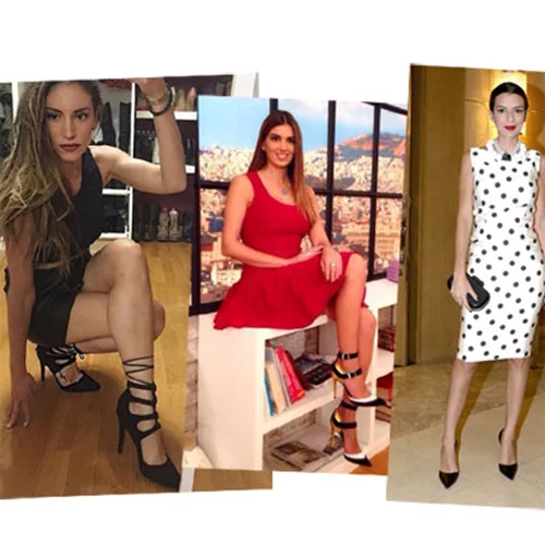 Shoe spotting: Τα πιο εντυπωσιακά παπούτσια των επώνυμων Ελληνίδων 