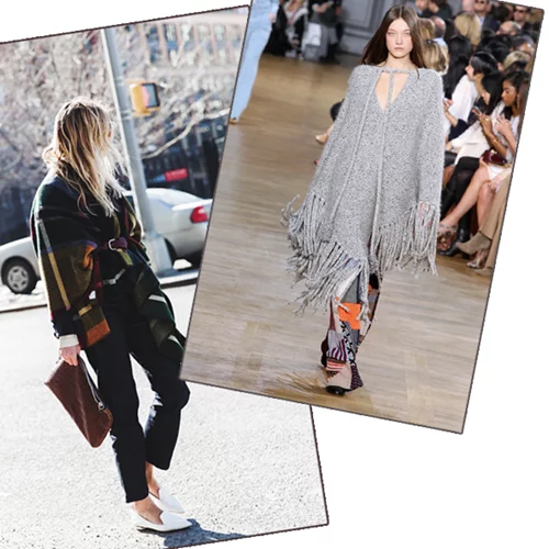 Πόντσο: Πώς να φορέσεις το πιο hot (κυριολεκτικά) item του χειμώνα