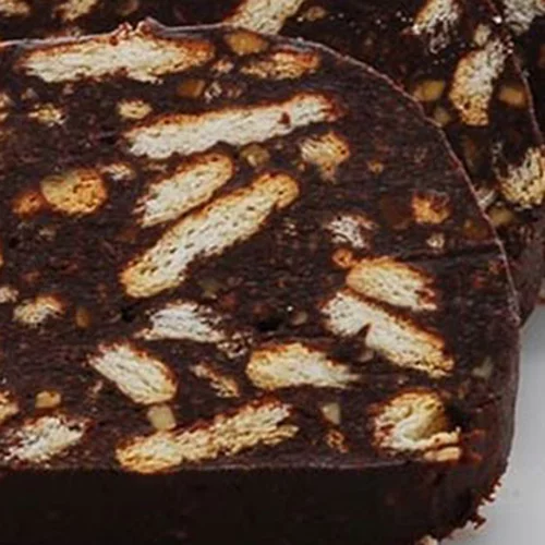 Κορμός με κακάο και μπισκότα μιράντα