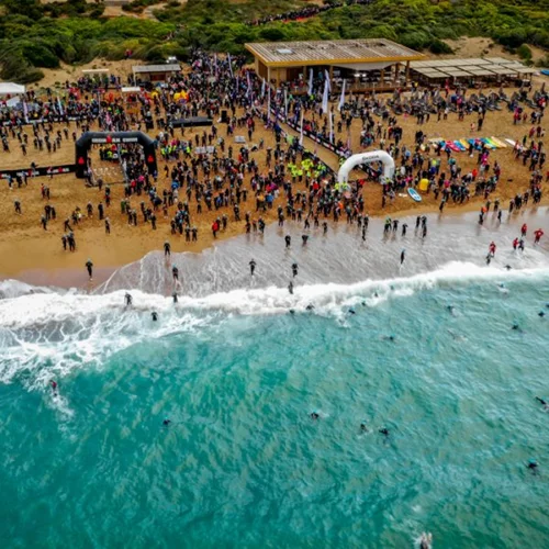 Το Φυσικό Μεταλλικό Νερό «Βίκος» ήταν το επίσημο νερό του Ironman 70.3 Greece