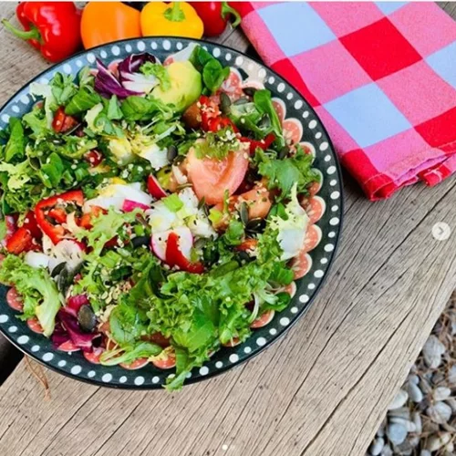 Πράσινη σαλάτα με αβοκάντο: Η εύκολη συνταγή από τη Δέσποινα Βανδή