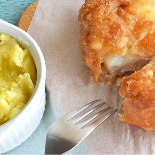 Συνταγή για κροκέτες μπακαλιάρου με σκορδαλιά από την Αργυρώ Μπαρμπαρίγου