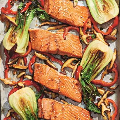 Σολομός με miso και κινέζικο λάχανο, μία σούπερ ιαπωνική συνταγή