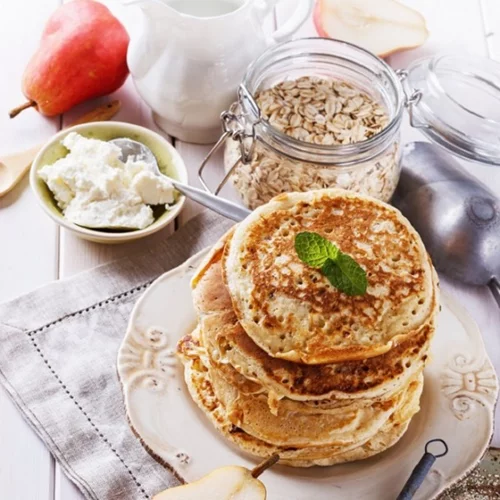 Υγιεινά pancakes με 2 υλικά (χωρίς αλεύρι, χωρίς βούτυρο) από τη διαιτολόγο Κλειώ Δημητριάδου