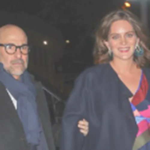 Ο Stanley Tucci αισθάνεται τυχερός που είναι ζωντανός και ευχαριστεί τη σύζυγό του, Felicity Blunt