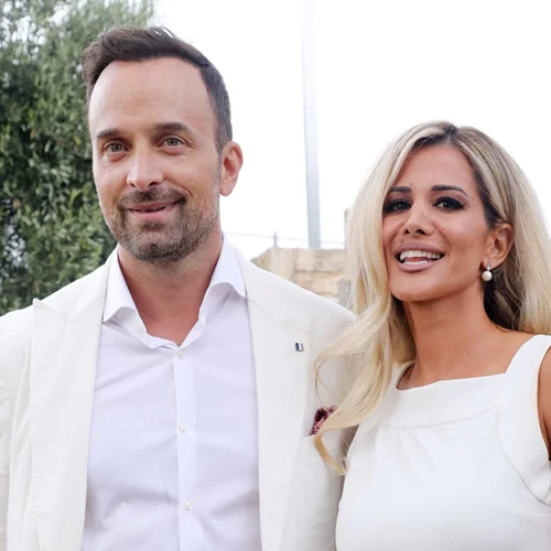 Γιώργος Λιανός - Κωνσταντίνα Καραλέξη | Αδημοσίευτες φωτογραφίες από τη βάφτιση της κόρης τους