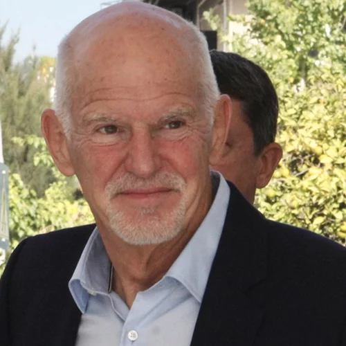 Ο Γιώργος Παπανδρέου σε μία σπάνια δημόσια εμφάνιση με τη σύντροφό του, Wendy Conelly