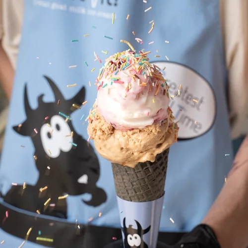 Το παγωτό Goat it από Κρητικό κατσικίσιο γάλα, είναι γεγονός