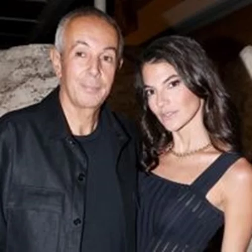 Η Δήμητρα Κούστα δίπλα στον James Franko | Η total black εμφάνιση με metallic γόβες