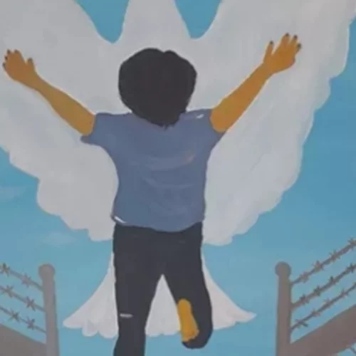 "Τα παιδιά της Ριτσώνας" | Βλαδίμηρος Κυριακίδης και Έφη Μουρίκη γεμίζουν χρώμα το Ίδρυμα Κακογιάννη