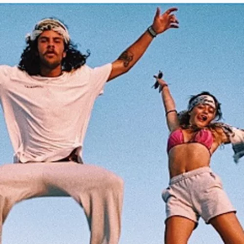 Love is in the air | Η Γαία Μερκούρη και ο Άγγελος Λάτσιος φωτογραφίζονται μαζί και "λιώνουν" το Instagram