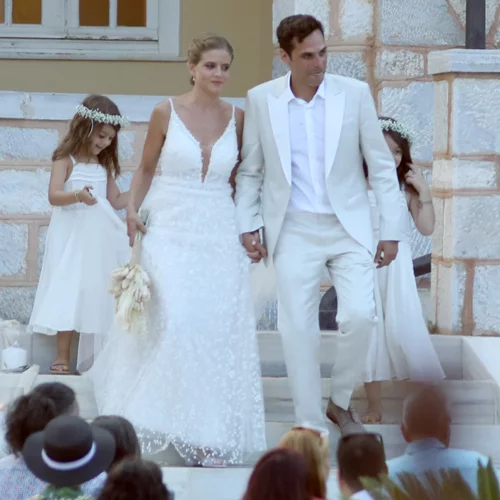 Δανάη Μιχαλάκη | Όλες οι λεπτομέρειες του bridal look της νύφης