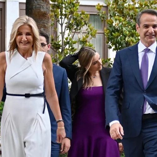"Είσαι το στήριγμα μου…" | Η Μαρέβα Γκραμπόφσκι Μητσοτάκη έχει τα γενέθλιά της και ο Κυριάκος Μητσοτάκης της ευχήθηκε με μία φωτογραφία