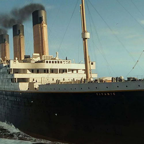 Σπάνιο οπτικό υλικό από το ναυάγιο του Τιτανικού