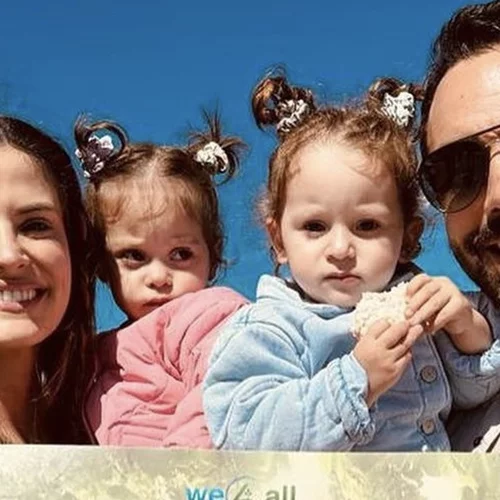 Η Χριστίνα Μπόμπα ετοίμασε μαζί με τις δίδυμες, Αριάνα και Φιλίππα, το πιο γλυκό πάρτι γενεθλίων στον Σάκη Τανιμανίδη