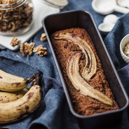 Συνταγή για ανάποδο κέικ με μπανάνα από το Στέλιο Παρλιάρο