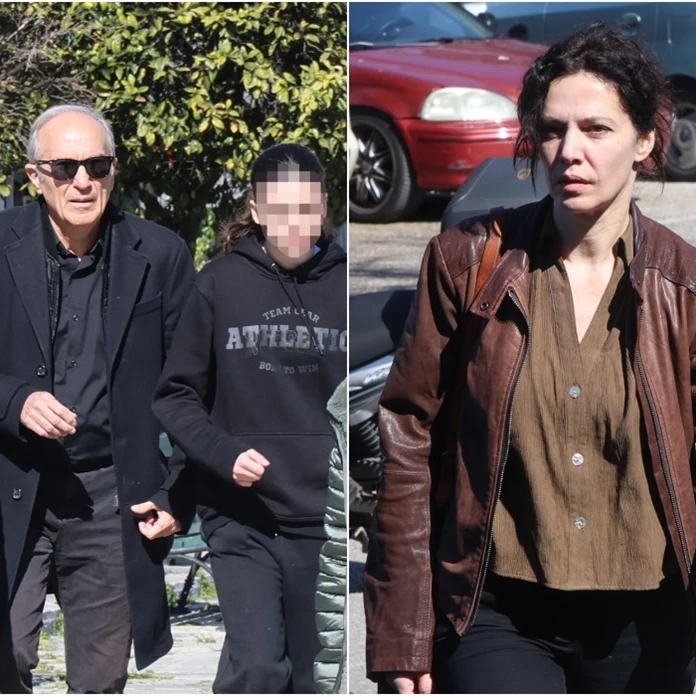 Γιάννης Νταλιάνης | Με τη Μαριλίτα Λαμπροπούλου σε κηδεία | Celebrities  Ειδήσεις