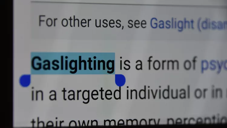 gaslighting