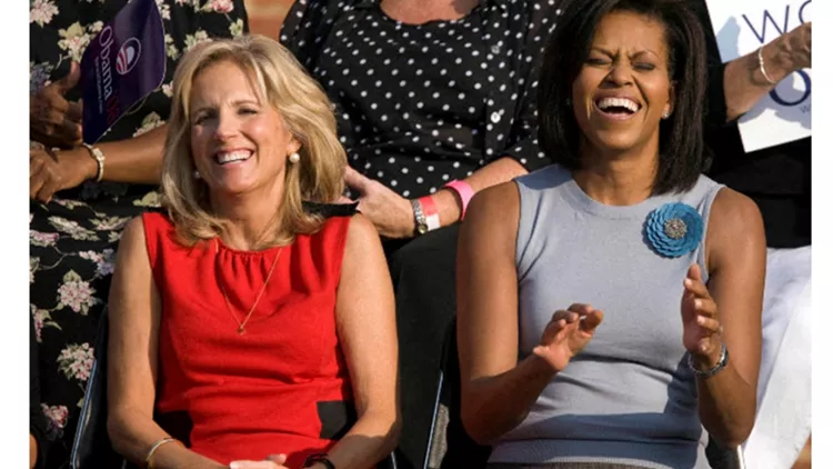 Jill Biden Michelle Obama