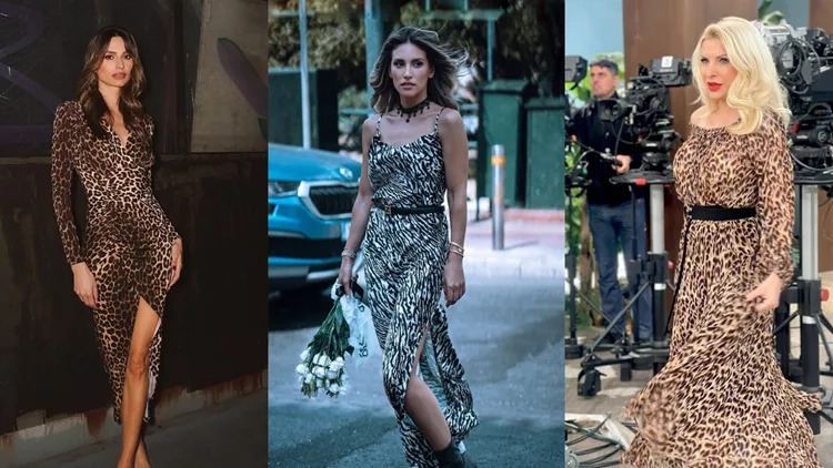 Οι stylish τρόποι που έχουν εντάξει οι Ελληνίδες celebrities το animal print trend στα looks τους