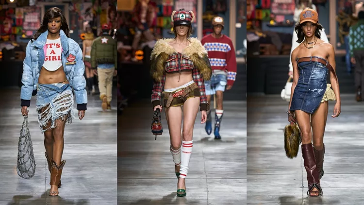 Dsquared2 FW '23 | Μια συλλογή φόρος τιμής στην αιώνια εφηβεία