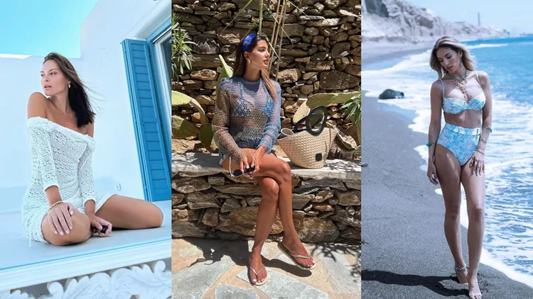 Τα beach cover ups που προτιμούν οι Ελληνίδες celebrities φέτος το καλοκαίρι