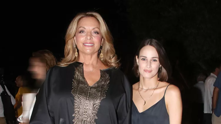 Άντζελα Γκερέκου με την κόρη της, Μαρία Βοσκοπούλου