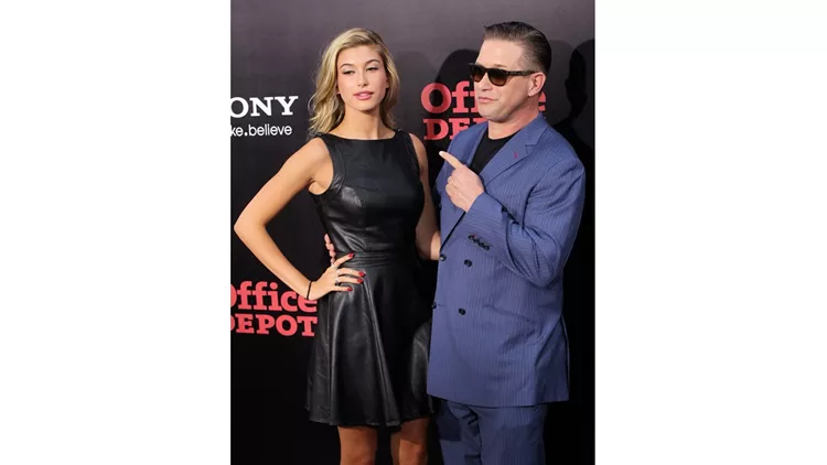 Hailey Bieber and her dad