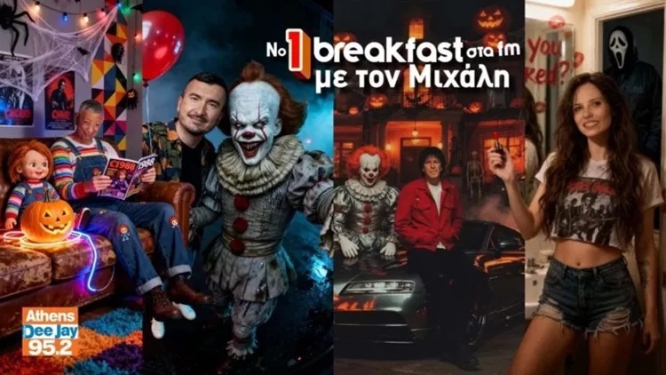 Ο 95.2 Athens Deejay μπήκε σε spooky διάθεση