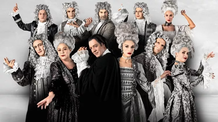 οι ηθοποιοι στον Ταρτούφο