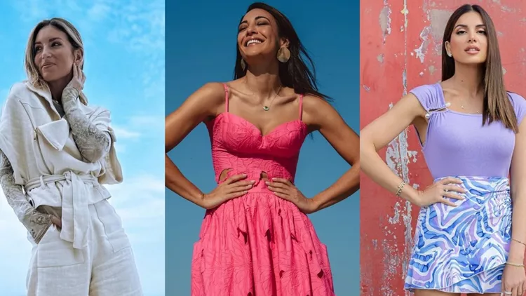Πώς επιλέγουν να φορέσουν το μωβ οι Ελληνίδες celebrities αυτή την άνοιξη