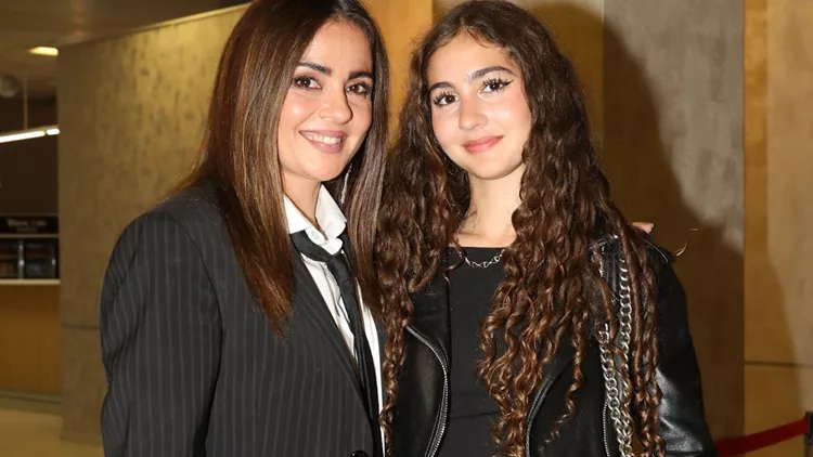 Η Αγγελική Δαλιάνη με την κόρη της