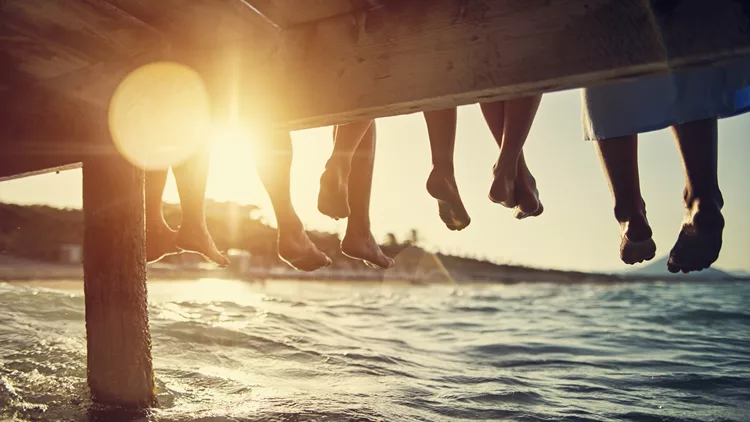 sun sea and friends