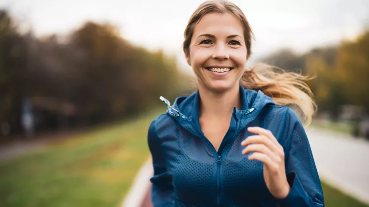 woman working out