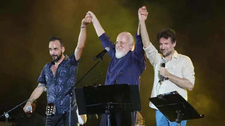 Πάνος Μουζουράκης - Διονύσης Σαββόπουλος - Κωστής Μαραβέγιας