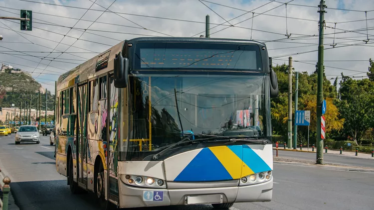 bus athens