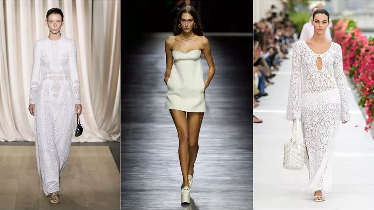 Τάσεις Άνοιξη 2024 | To λευκό φόρεμα παίρνει τη θέση του LBD