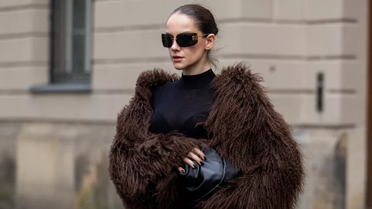 Faux Fur Παλτό
