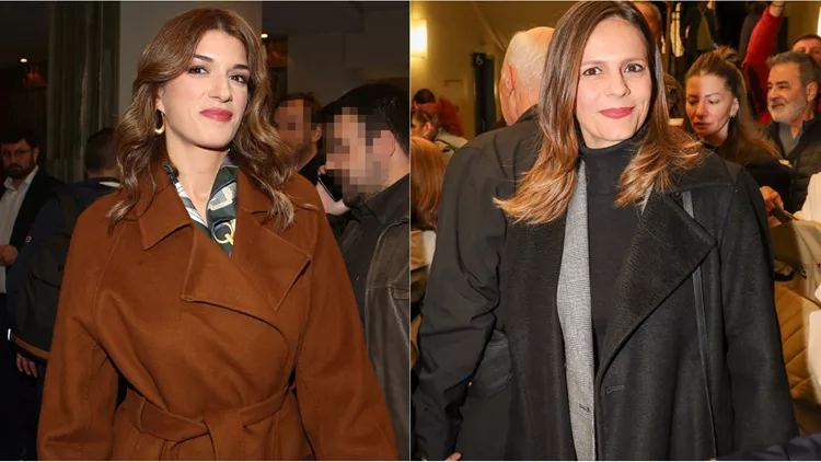 Έφη Αχτσιόγλου & Κατερίνα Νοτοπούλου: Τα διαχρονικά παλτό σε επίκαιρες εμφανίσεις στο Παλλάς