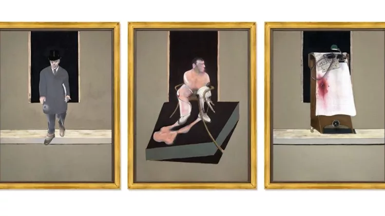Francis Bacon's powerful painting 'Triptych 1986-7'
