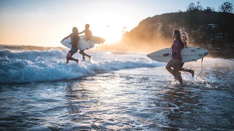sun sea and friends