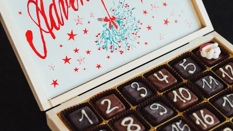 Advent calendar candy