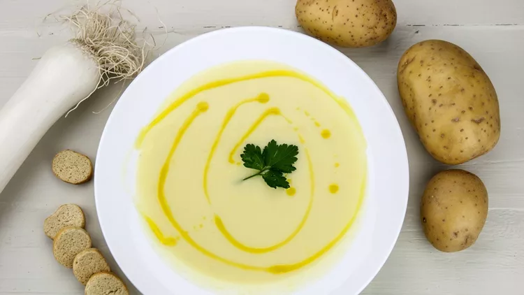 Συνταγή για πατατόσουπα βελουτέ