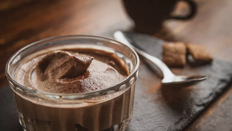 mousse of chocolate