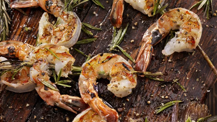 Rosemary Shrimp Skewers