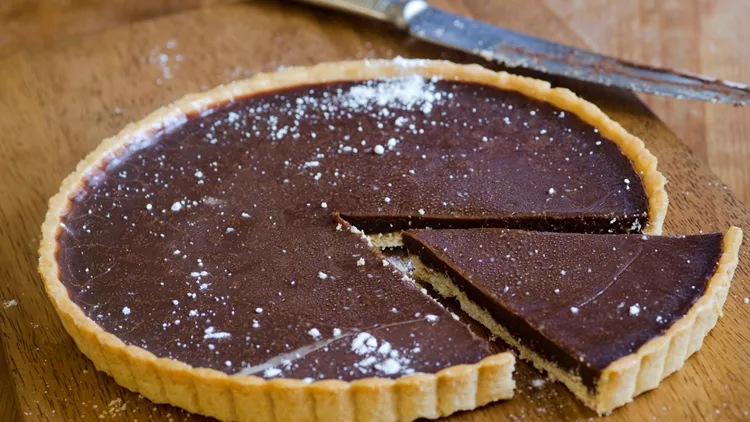 Chocolate tart