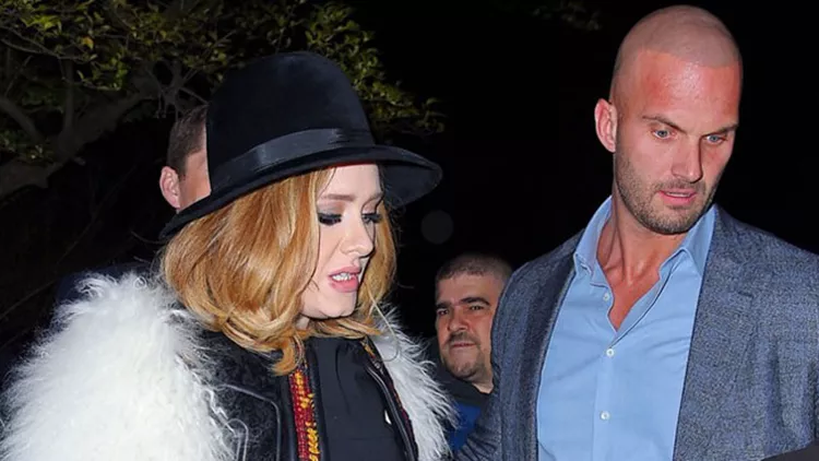 Adele is all smiles as she is seen leaving the Waverly Inn restaurant