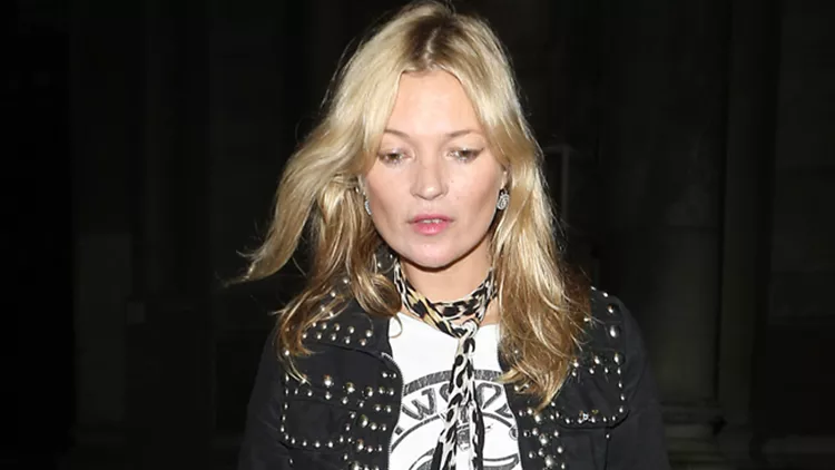 Kate Moss dines out at Cecconi's restaurant in London