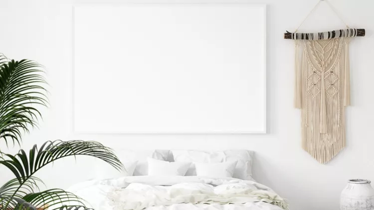 mockup-poster-frame-in-bedroom-scandinavian-style-picture-id1002283596